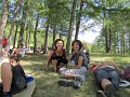 Aout-.sous les melezes-